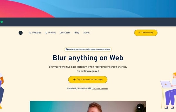Blurweb App Banner