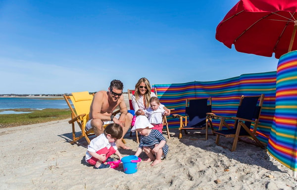Cape Cod Beach Chair Banner