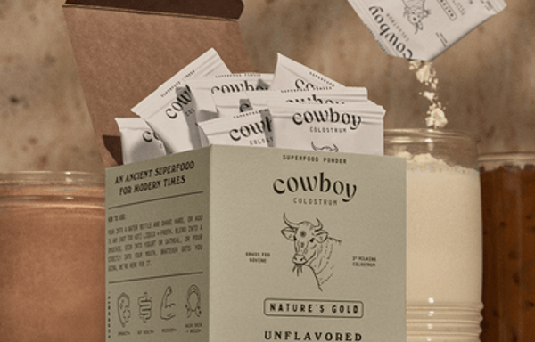 Cowboy Colostrum Banner