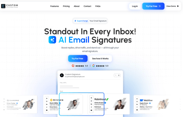 Custom Esignature Banner