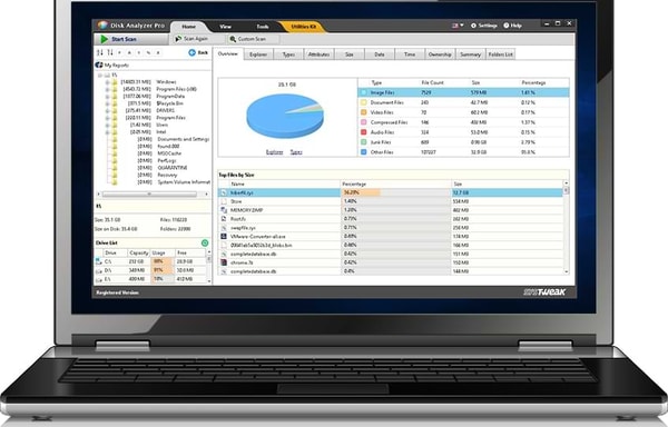 Disk Analyzer Pro Banner