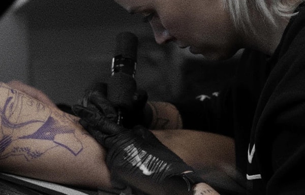 Dragonhawk Tattoo Banner