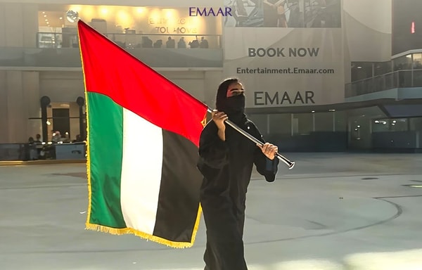 Dubai Ice Rink Banner