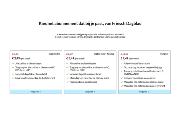 Friesch Dagblad Banner