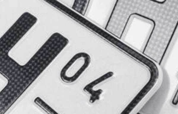 G&uuml;nstige Kennzeichen Banner