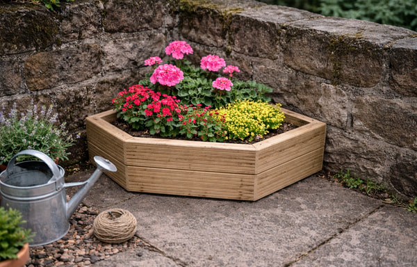 Garden Troughs and Planters Banner