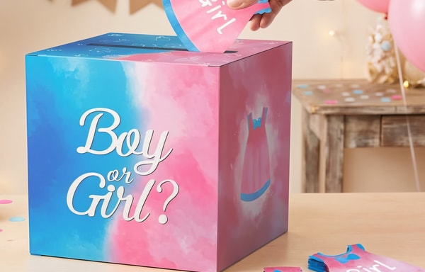 Gender Reveal Banner