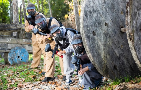 Go Ballistic Paintball Banner