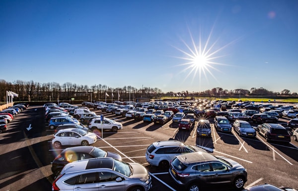 GreenParking Schiphol Banner