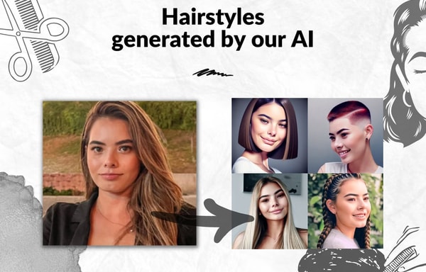 Hairstyle AI Banner
