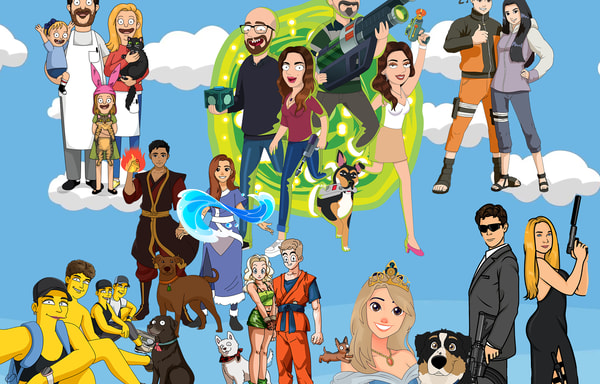 Happy Tooned Banner