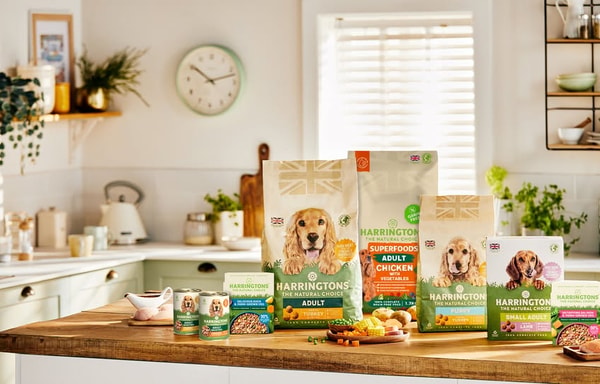 Harringtons Pet Food Banner