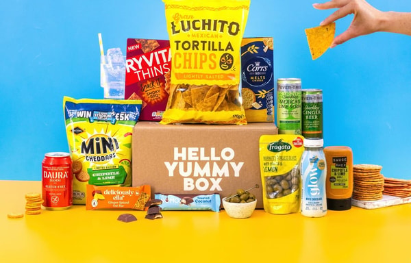 Hello Yummy Box Banner