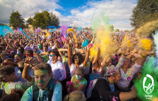Holi Festival Of Colours Banner