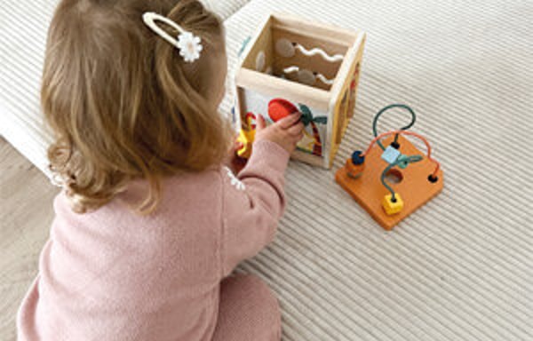 Houten speelgoed Banner