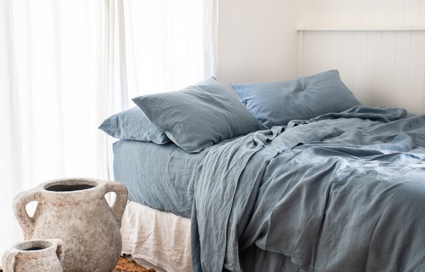 I Love Linen Banner
