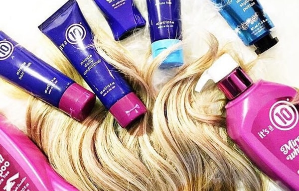 It's a 10 Haircare Banner
