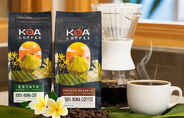Koa Coffee Banner