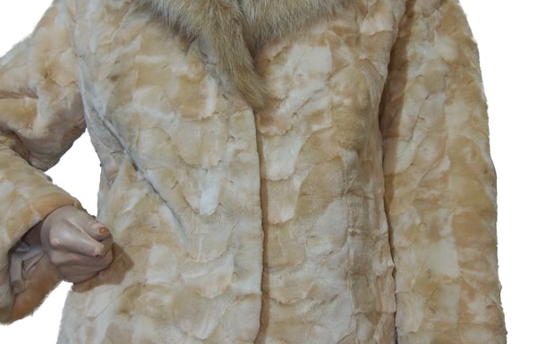 Lammfell-Pelz-Mode Banner