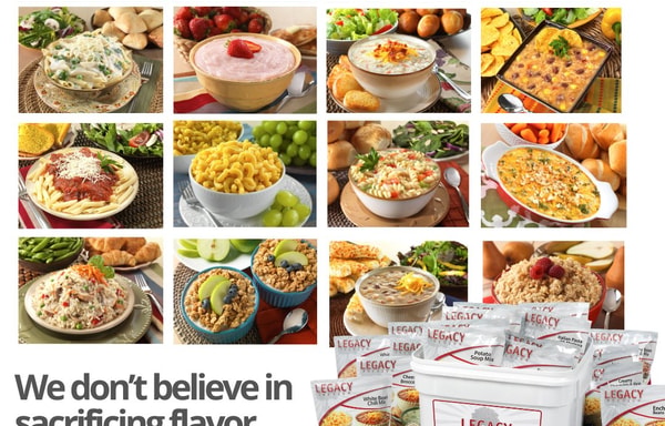 Legacy Food Storage Banner