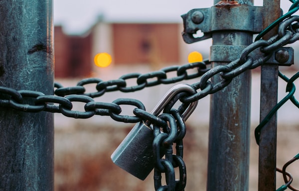 Lock and Key Banner