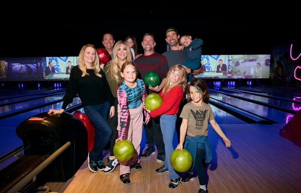 Lucky Strike Bowling Banner