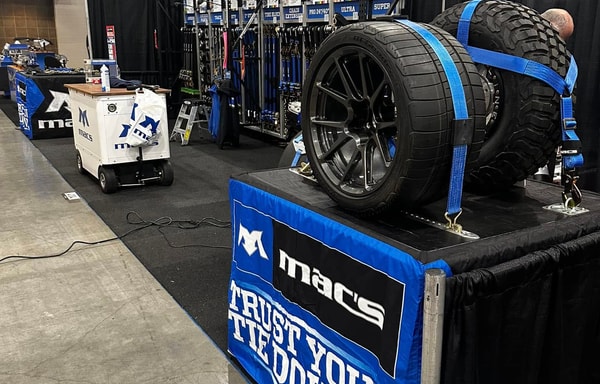 Mac's Tie Downs Banner