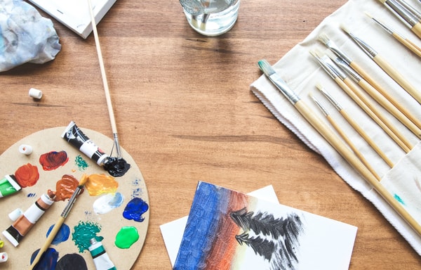 Milo Art Supplies Banner