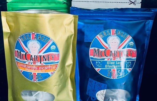 Mrs. McCartney's Teas Banner