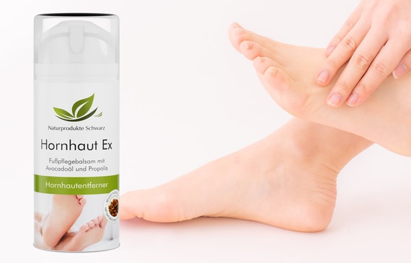 Naturprodukte Schwarz Banner