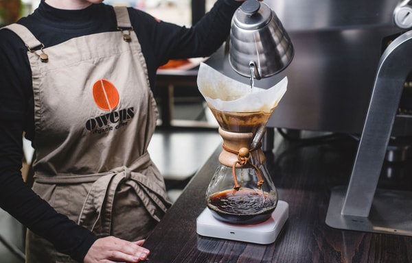 Owens Organic Coffee Banner