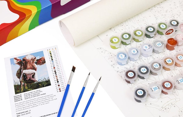Paint With Numbers Banner