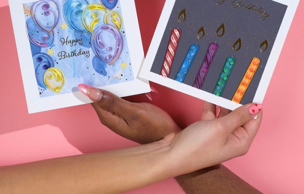 Quilling Card Banner