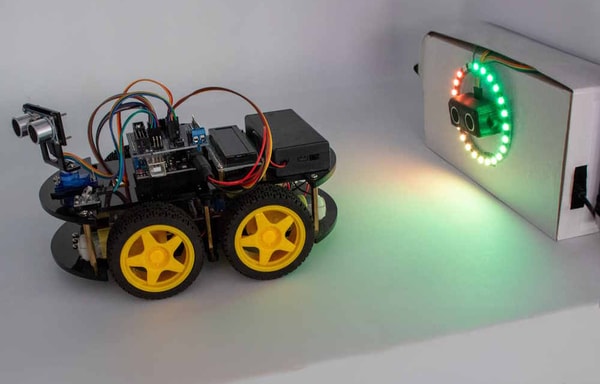 Roboter Bausatz Banner