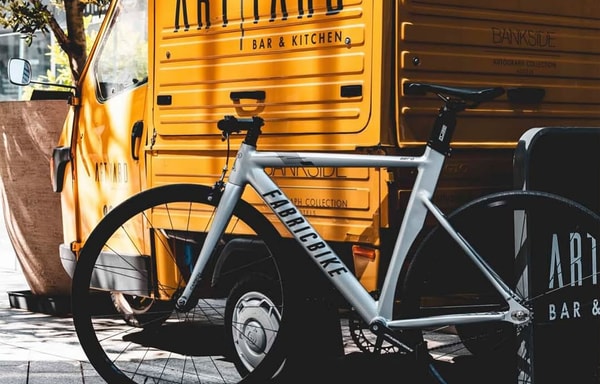 Santa Fixie Banner