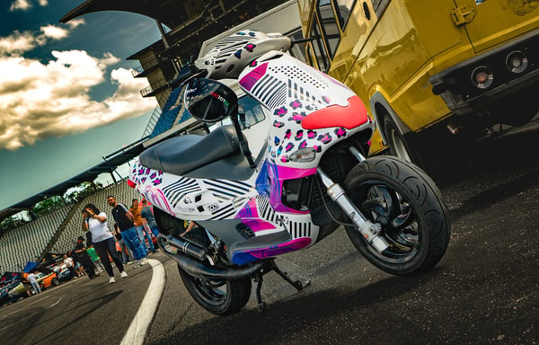 Scooter Attack Banner