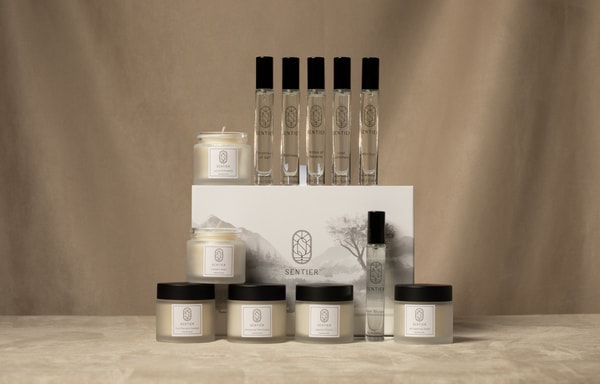 Sentier Fragrance Banner