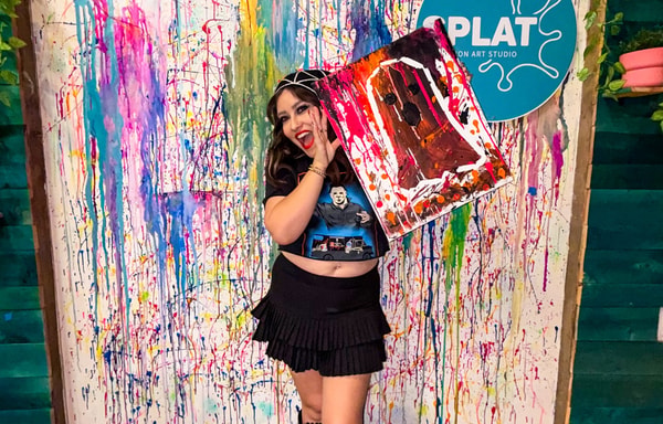 SPLAT Action Art Studio Banner