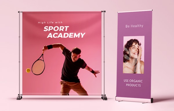 Square Signs Banner