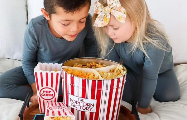 The Popcorn Factory Banner