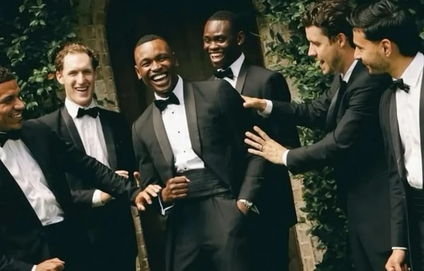 Tuxedo Action Banner