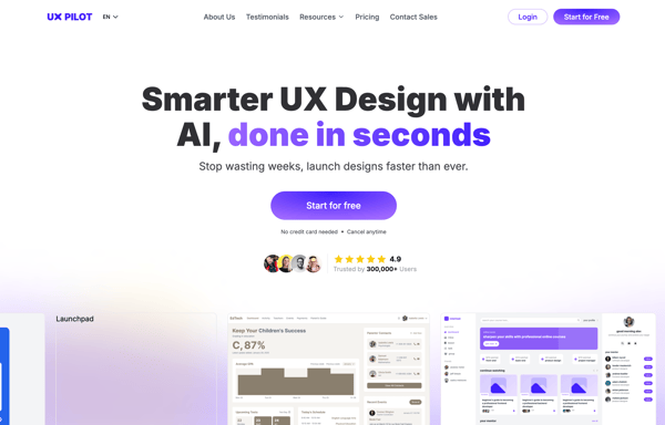 UX Pilot Banner