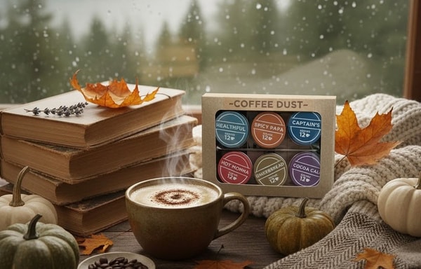 Vashon Island Coffee Dust Banner