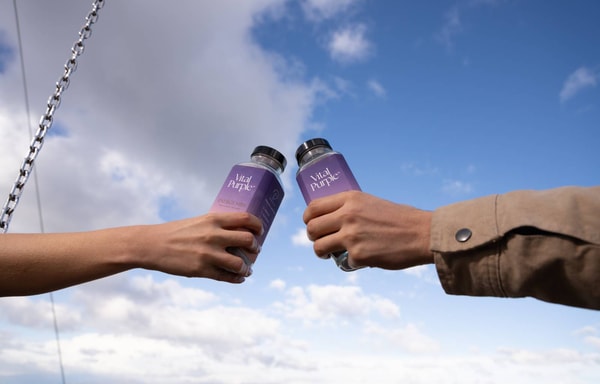 Vital Purple Banner