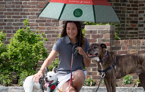 Weatherman Umbrella Banner