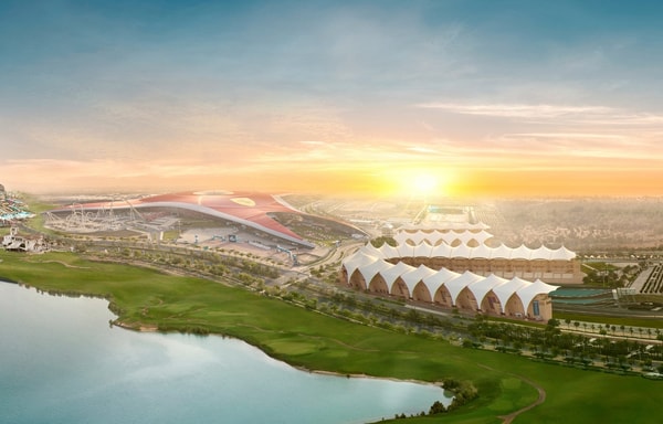 Yas Island Abu Dhabi Banner