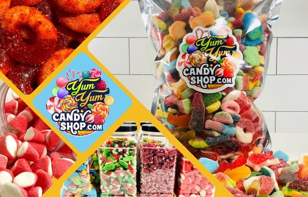 Yum Yum Candy Shop Banner