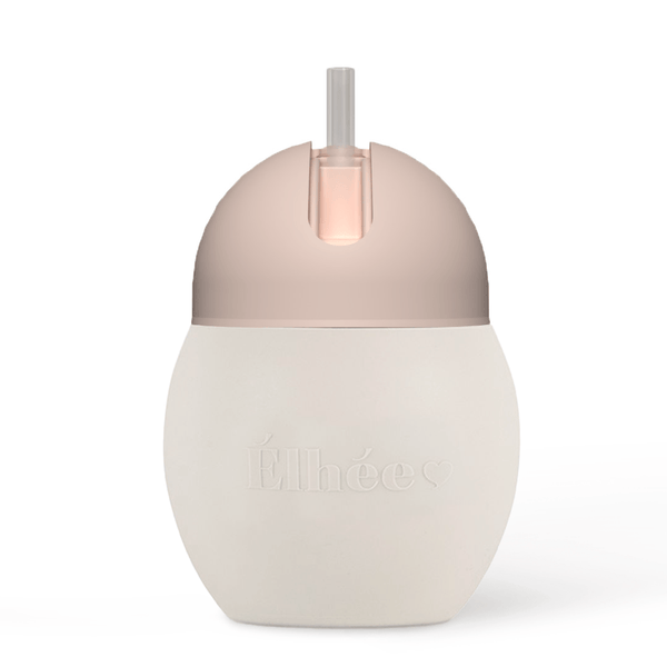 &Eacute;lh&eacute;e Weighted straw cup 240 ml | Sand/Nude 9m+ | Coconut Avis