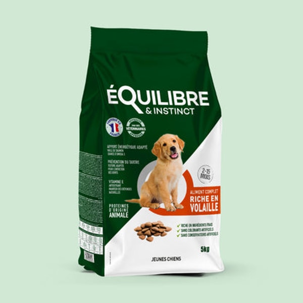 &Eacute;quilibre & Instinct Croquettes Chiot Volaille Avis