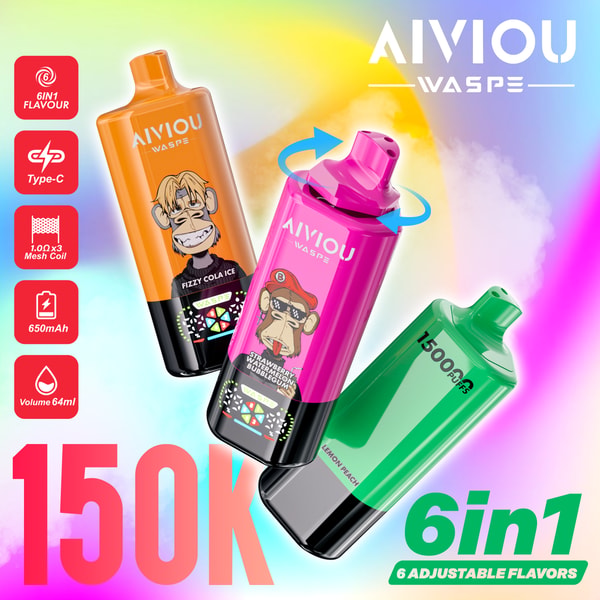 Aiviou Vapes WASPE AIVIOU 150K Review